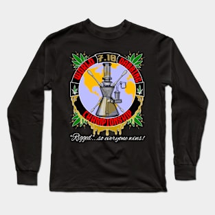 "World Dabbing Championship" Novelty Graphic Long Sleeve T-Shirt